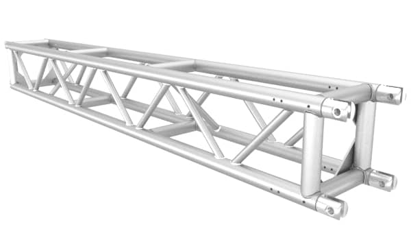 XSF 12-inch x 12-inch Aluminum Utility Truss with Steel Fork End Connections