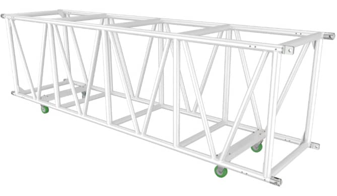 XSF 36-inch x 30-inch Heavy Duty Aluminum Utility Truss with Steel Fork End Connections