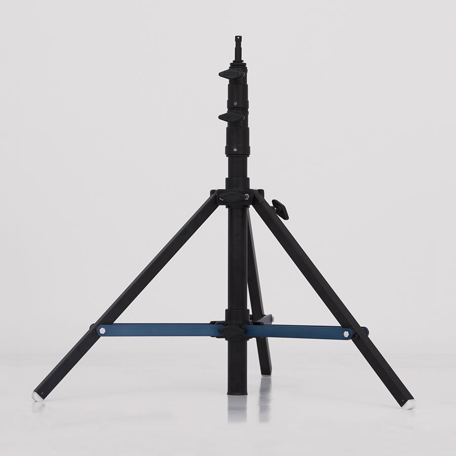 Steadicam (Type) Stand 2-Rise, 1″ x 24″ Leg, Black, 12″ Straps, 38″ Diameter Footprint