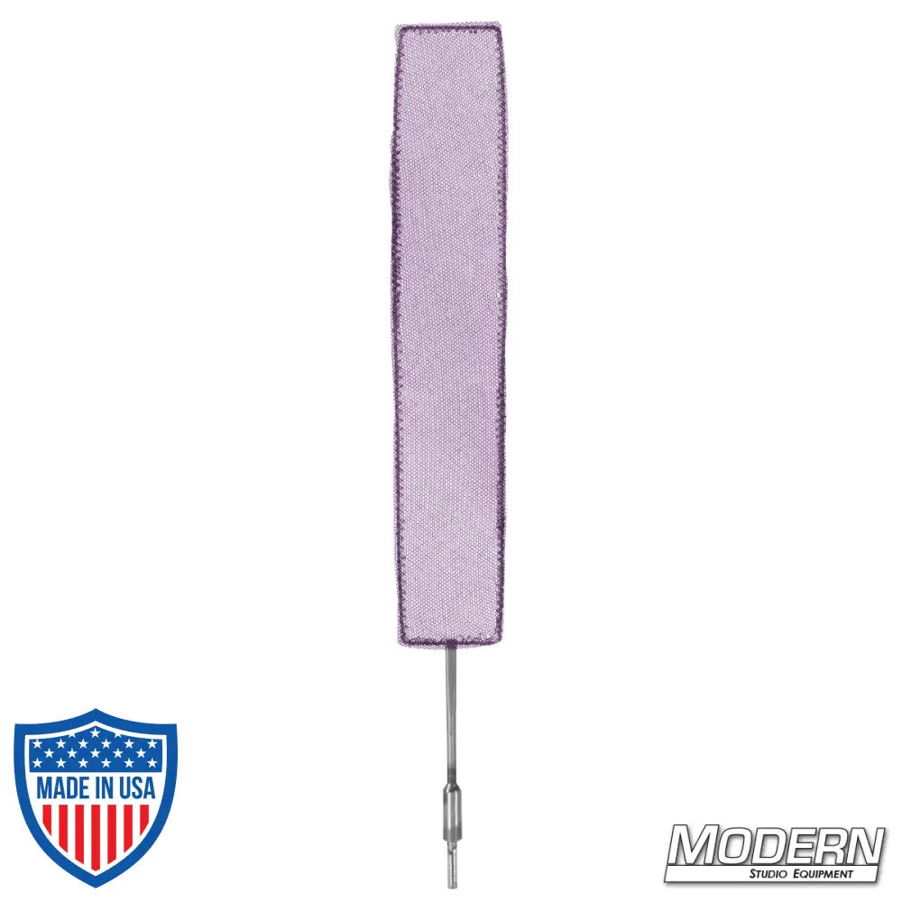 2x12 finger frame for film grip rigging, fabric-covered, reduces light without altering pattern or color temperature