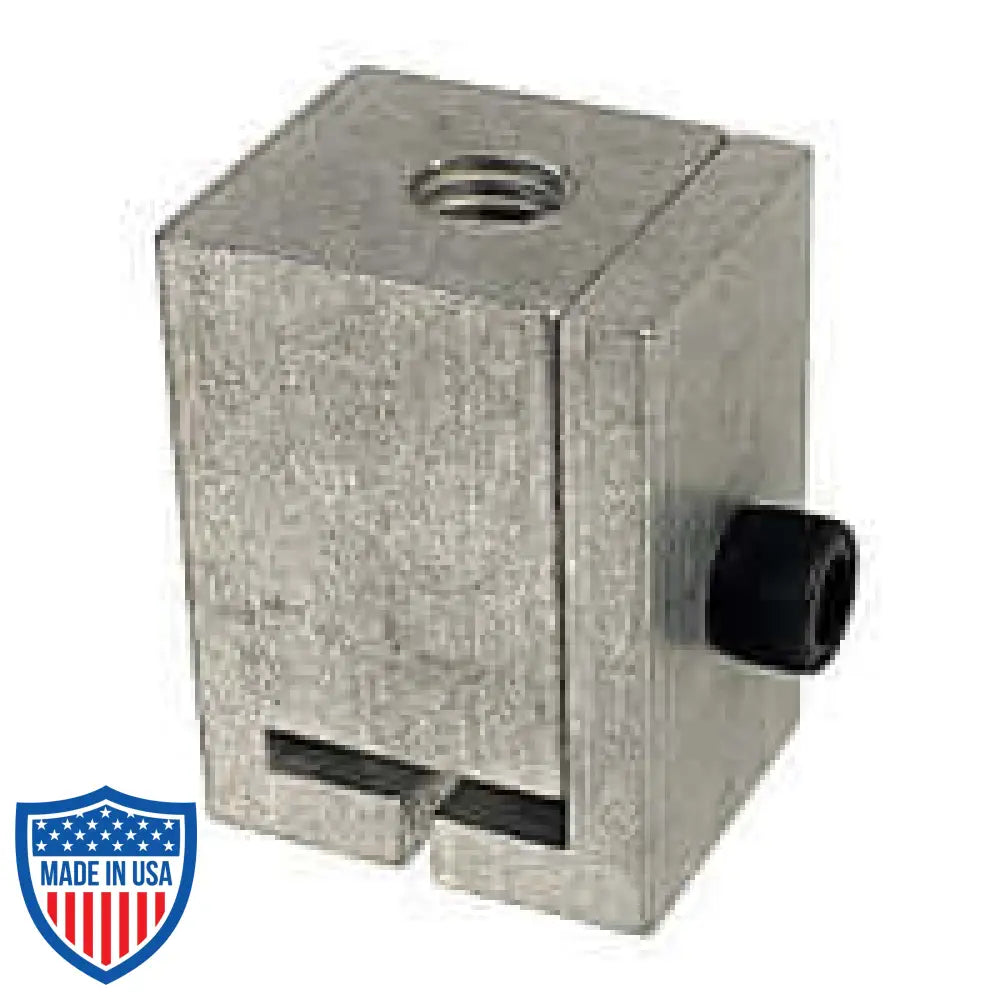 Threaded Rod Track Hanger for film grip rigging.