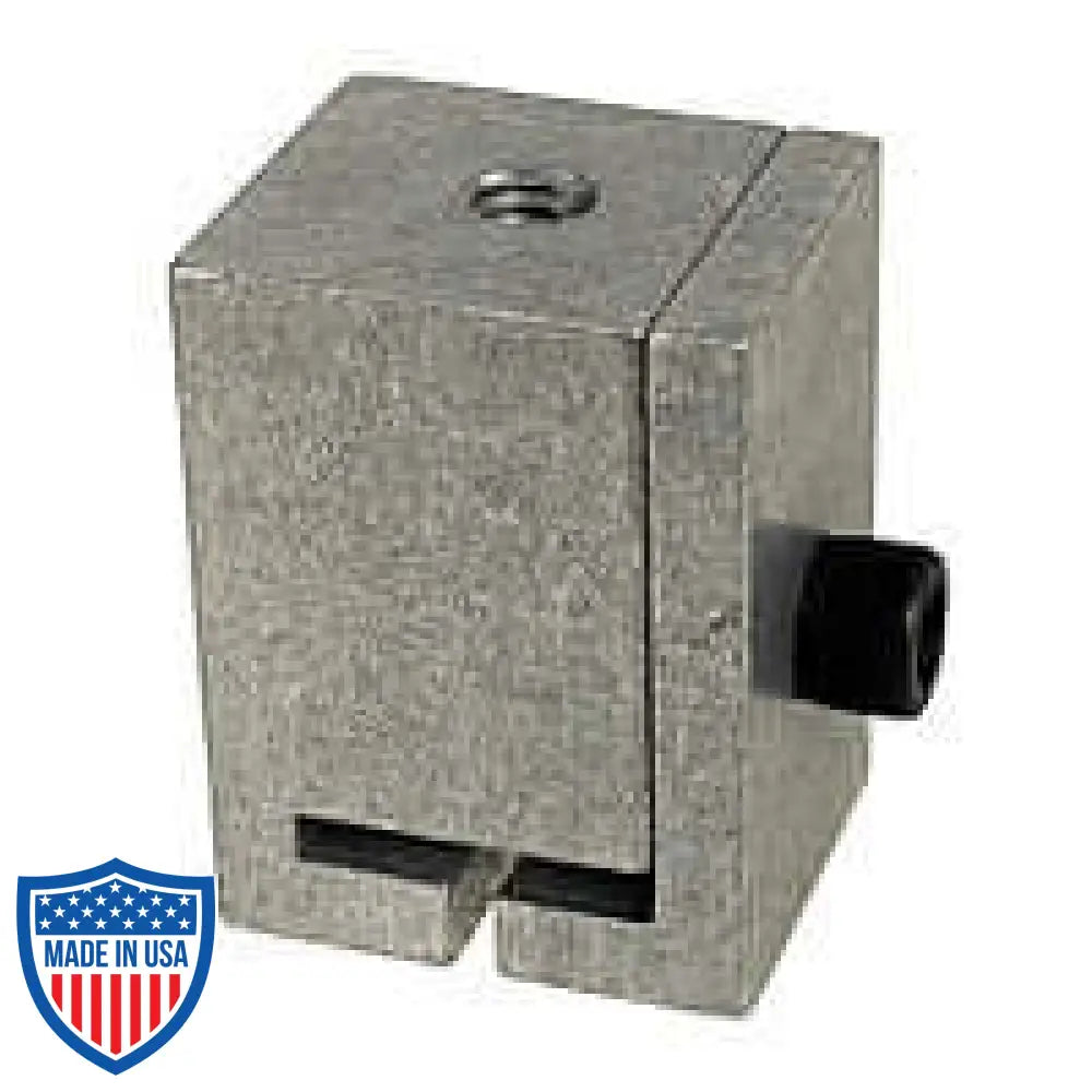 Threaded Rod Track Hanger for film grip and rigging applications.
