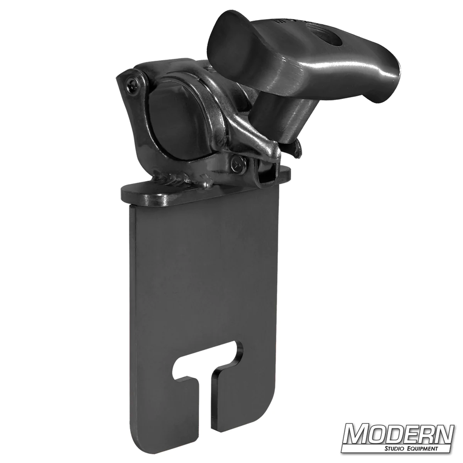 Grid Clamp with Ear - Black Zinc with Spin Handle