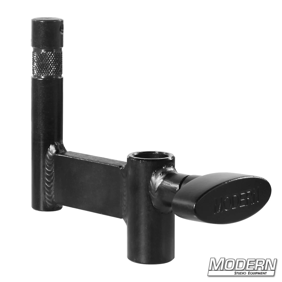 Camera Cart Monitor Offset - Black Zinc
