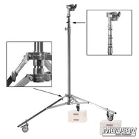 Hi-Hi Roller Stand with Rocky Mountain Leg and 4-1/2-inch Grip Head