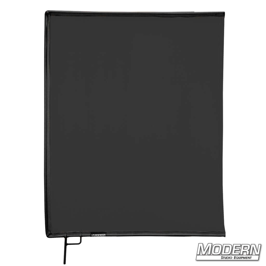 Black Artificial Silk Scrim on 304 stainless frame for film grip and rigging