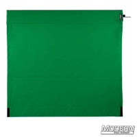 Chromakey Green Wag Flag for film grip rigging with stainless frame by Modern Studio Equipment.