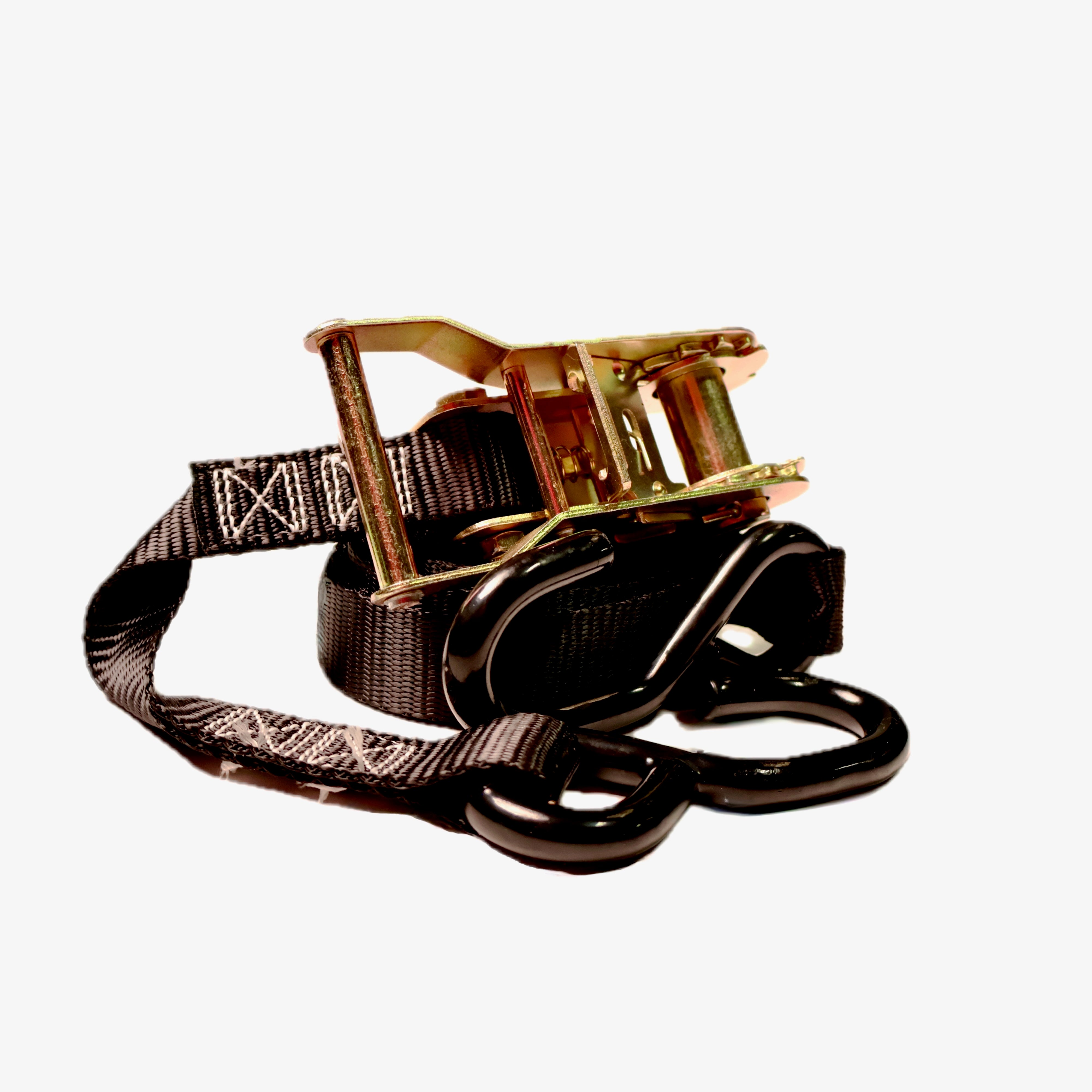 1" x 12' S-Hook Ratchet Strap