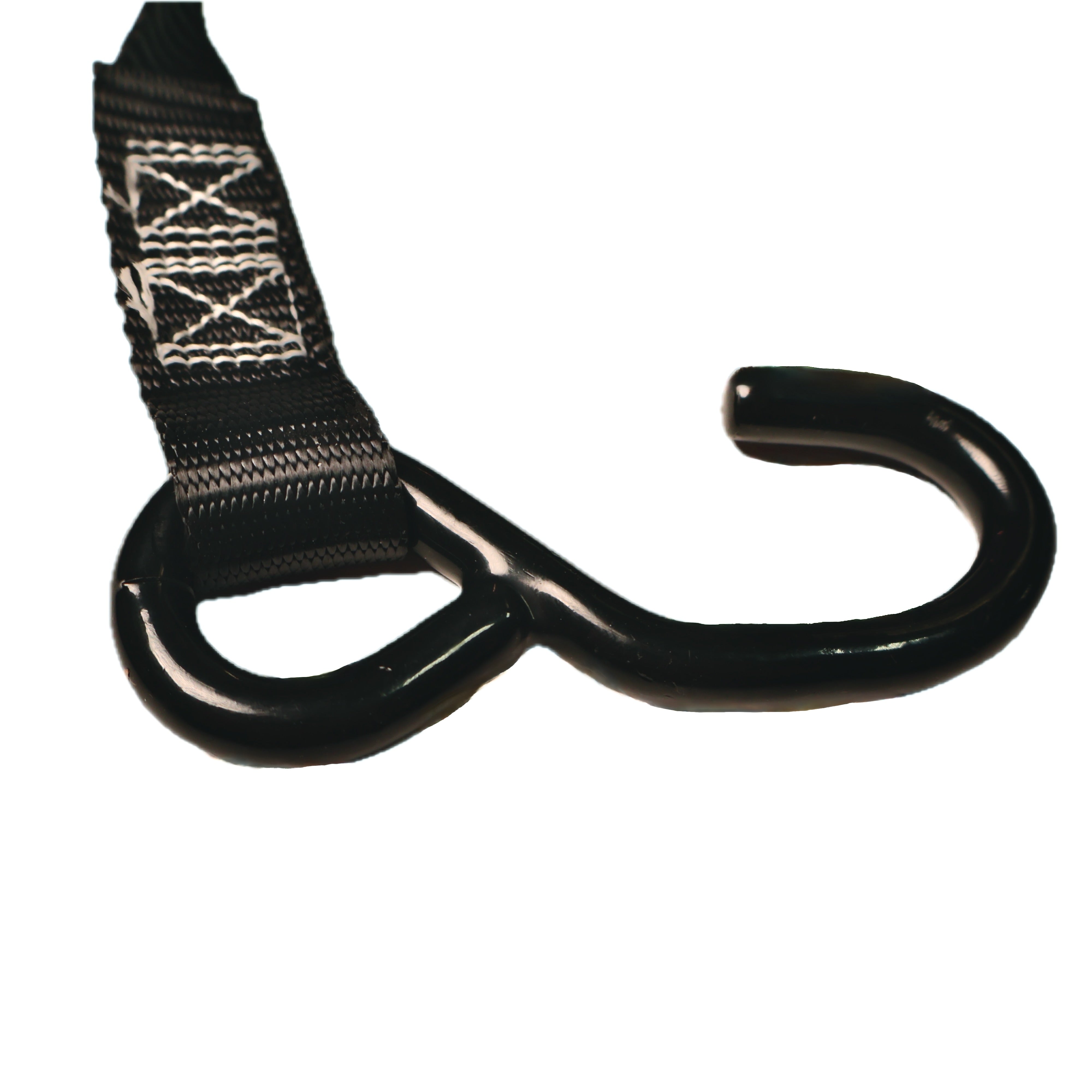 1" x 12' S-Hook Ratchet Strap