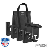 1" Square Stock Frame Kit for film grip rigging with black carrying bag