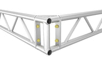 12" XSF Bolt Plate Ladder Truss with steel bolts, ideal for film rigging and grips, made by AWS certified welders in the USA.