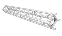 XSF 12” Aluminum Utility Diamond Truss with Steel Fork End Connections for film grip rigging