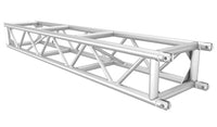 Aluminum utility truss with steel fork end connections for film grip and rigging, 12x18-inch size shown in standard length.