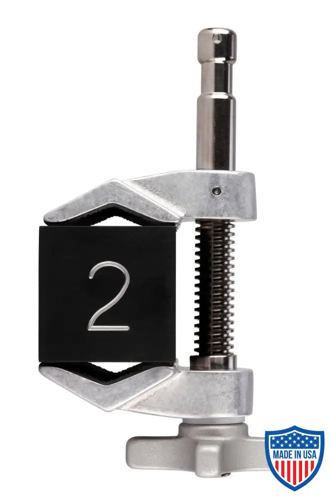 2 Inch Center Jaw Cardellini Clamp® for film grip and rigging, dimensions 3x7x3.75 inches