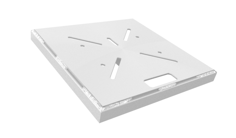 XSF Universal Raw Aluminum Baseplates