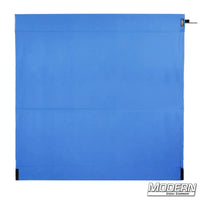 Wag Flag - Digital Blue for film grip rigging and photography with uncovered stainless steel frame