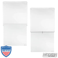 36" x 36" Magic Cloth® Floppy with stainless steel frame, expanded to 36" x 72" for film grip and rigging applications.