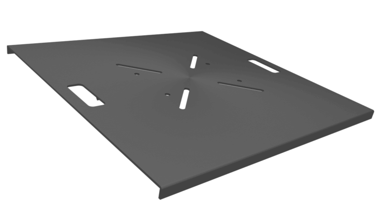 XSF Universal Baseplate for outdoor shows, events, and temporary structures providing stable support for standing truss, film grip, rigging applications