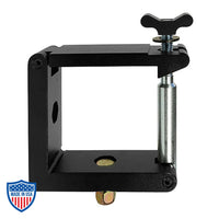 4" Mega-Square Half Coupler for film grip and rigging. Utilizes 1/2" hardware, fits 4" square tubing. Working load limit of 1100 pounds.