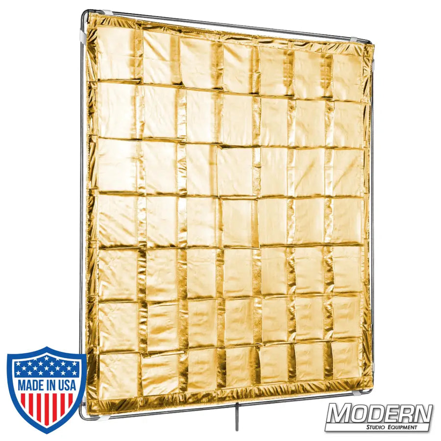 4' x 4' Gold Slip-On Shiny-Board Reflector for Film Grip Rigging