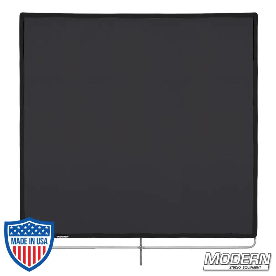 40-inch x 40-inch black artificial silk scrim for film grip and rigging equipment