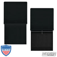 40-inch x 40-inch Black Ripstop Floppy with stainless steel frame, opens to 40 x 80 inches, ideal for film grip and rigging.