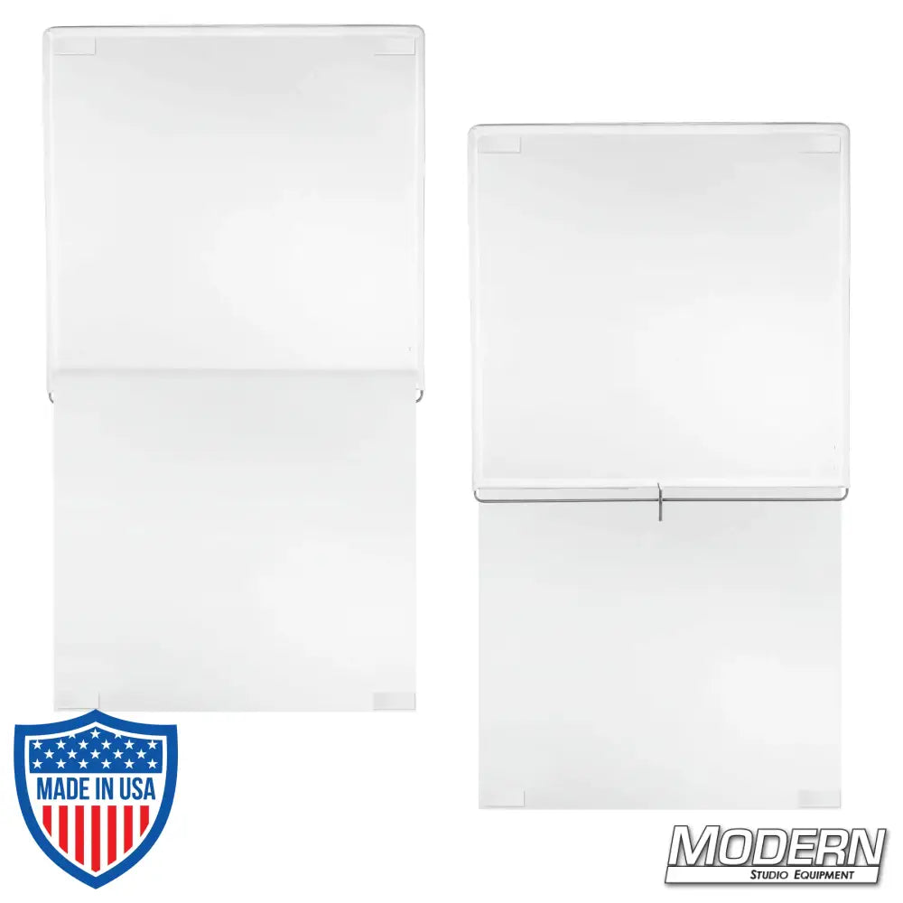 40" x 40" Magic Cloth® Floppy with stainless steel frame, opens to 40" x 80" for film grip and rigging applications