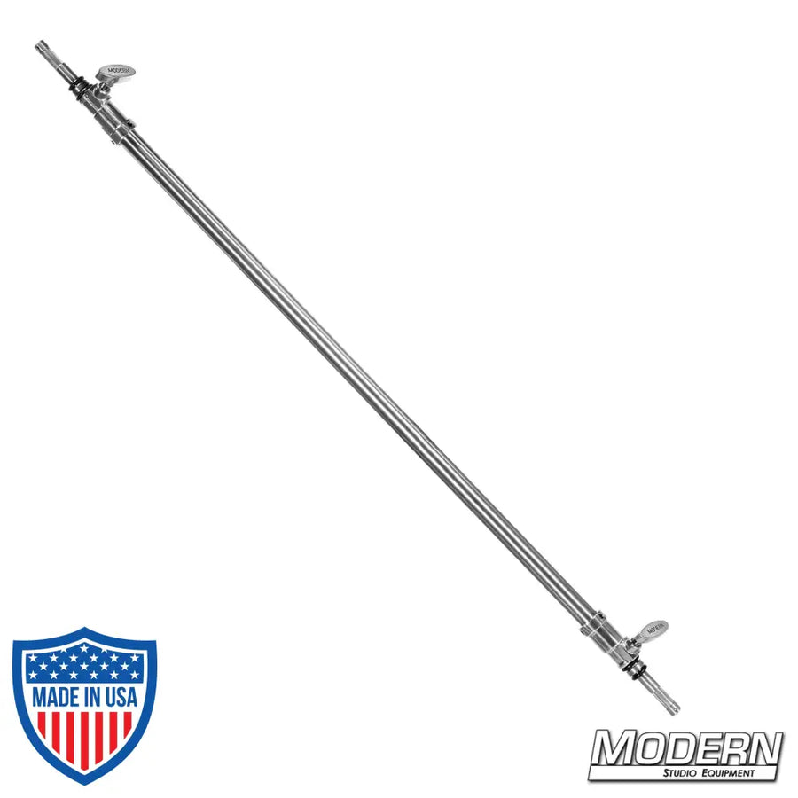 45-1/2-inch 2-Way Telescoping Baby Arm for film grip rigging, extends to 80 inches, ideal for versatile studio equipment needs.