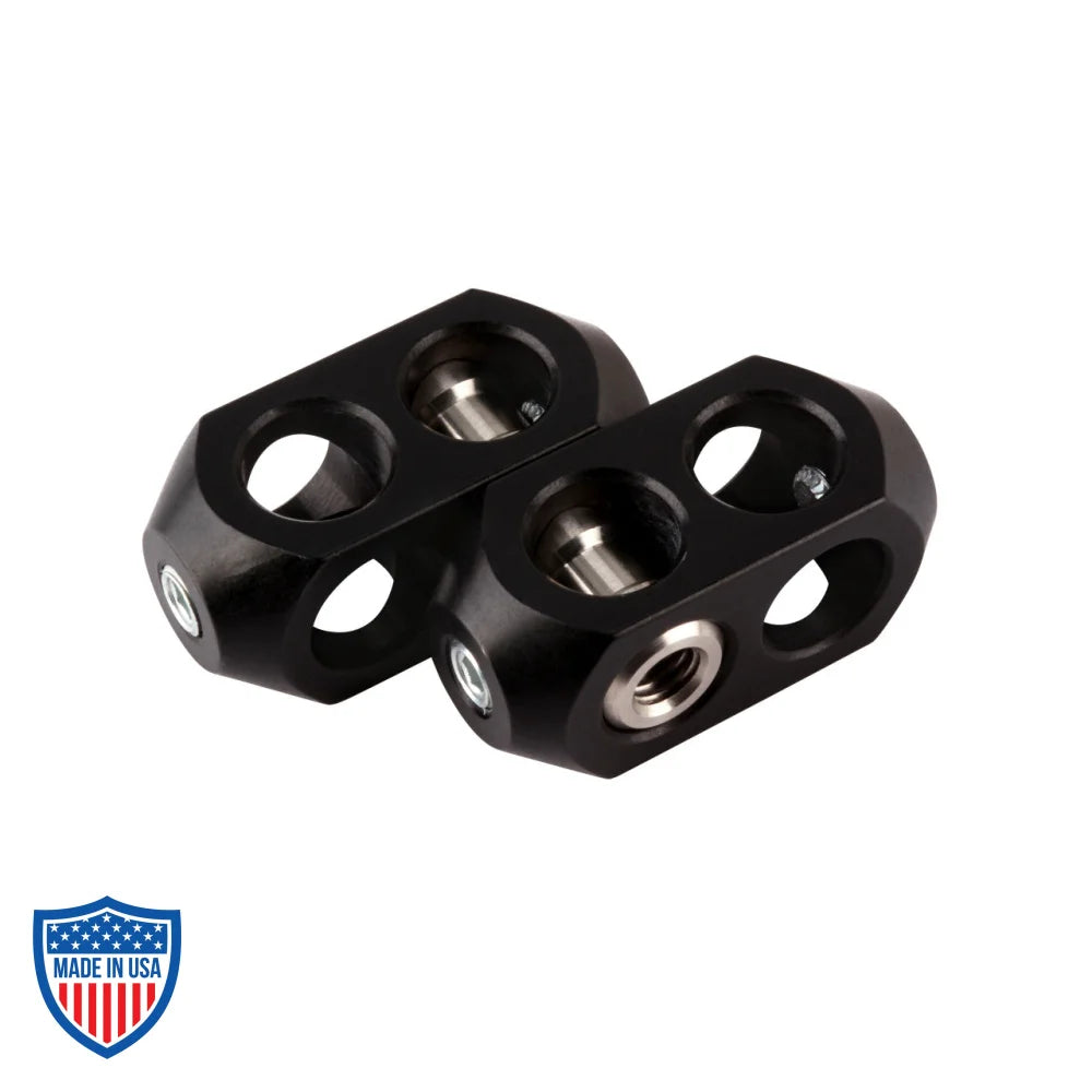 5/8’’ Cardellini Card-A-Link Swivel Set Black