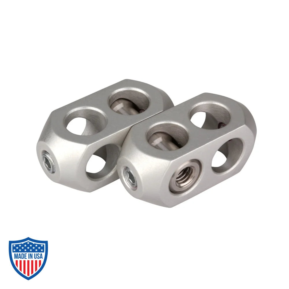 5/8’’ Cardellini Card-A-Link Swivel Set Silver