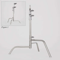 American 20-inch Century Stand (C-Stand) 2-Rise Removable Base with full base for film grip rigging