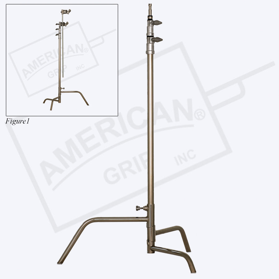 American 40-inch Century Stand (C-Stand) 2-Rise Non-Spring Load - Full Base