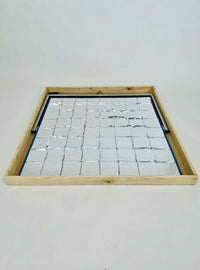 American Reflector Box/Crate for film grip rigging with wooden frame and reflective surface