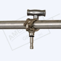 American Scaffold Clamp with 5/8-inch Pin for film grip and rigging applications