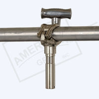 American Scaffold Clamp with 1-1/8-inch Pin for film grip rigging usage