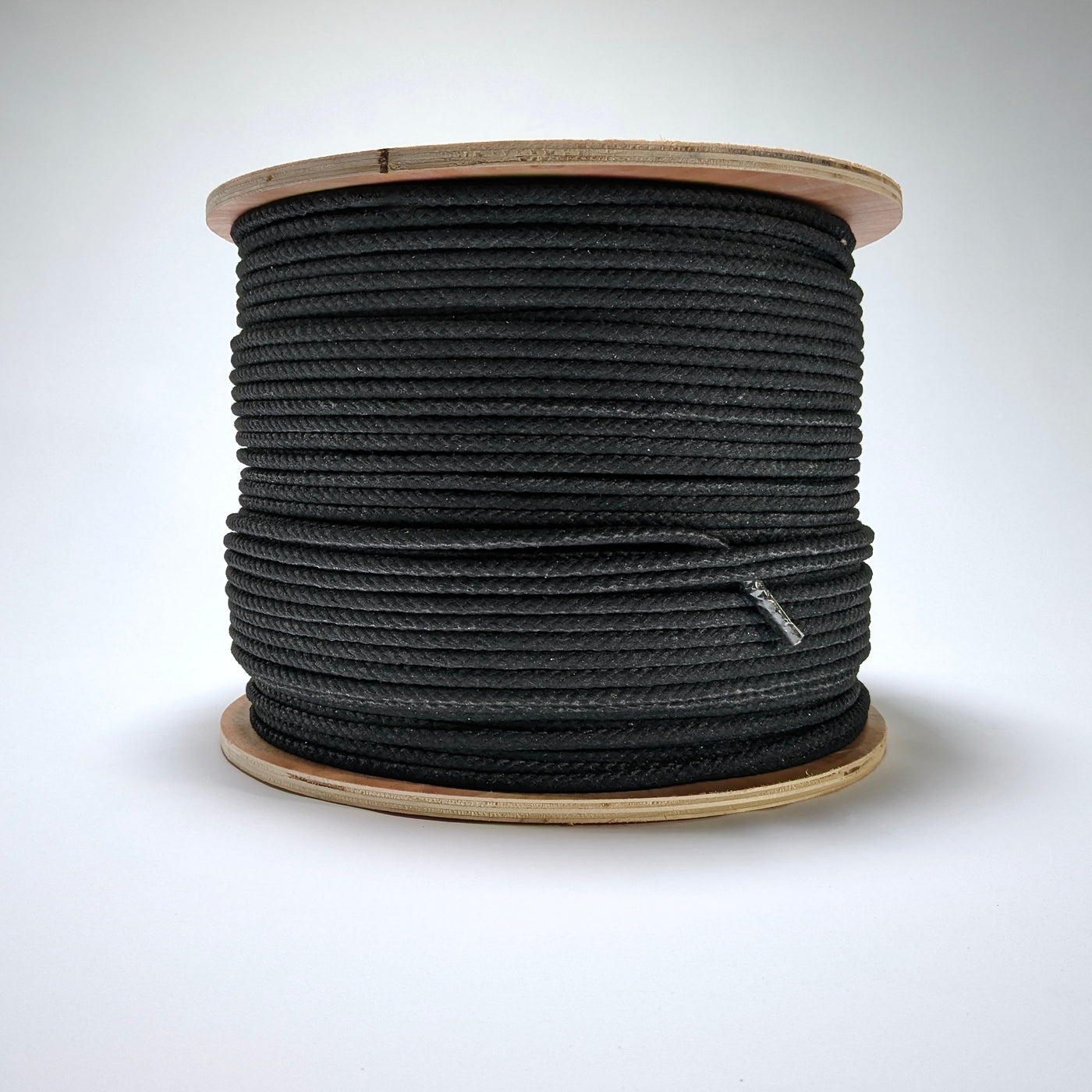 1/4-inch x 1200' Black Glazed Sash Cord #8