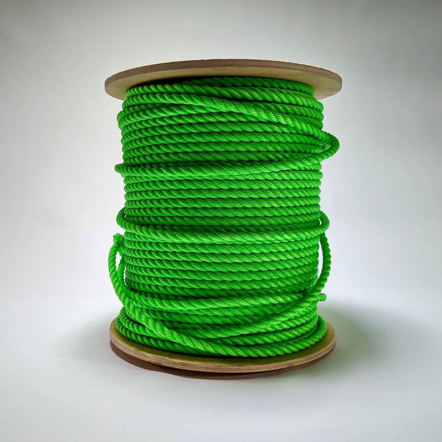 3/8-inch x 600' Digital Key Fluorescent Green Multiline Rope