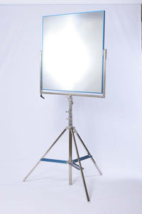 American 42-inch x 42-inch x 3/4-inch reflector with yoke for film grip and rigging setup