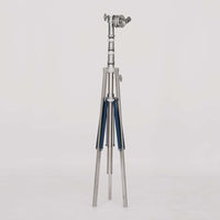 Heavy-duty Combo stand with 2-rise R/M leg and 4-inch grip head, ideal for film grip rigging, height adjustable from 4'2" to 11'3", 30 lbs weight.