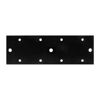 Spacer Plate for Track Hangers & Gridlocks with multiple holes, ideal for film grip rigging.