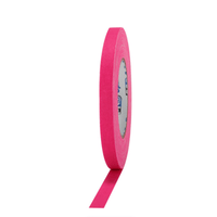 PRO® 1/2-inch Spike Gaff Tape in pink for film grip and rigging marking sets and stages with high strength adhesive.