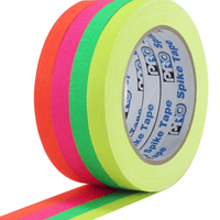 PRO® 1/2-inch Spike Gaff Tape in assorted colors for film, grip, and rigging applications.