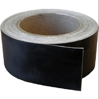 Rosco Gam Black Wrap Tape 2-inch x 75' roll for film grip rigging, improved adhesive for easier removal and clean-up.