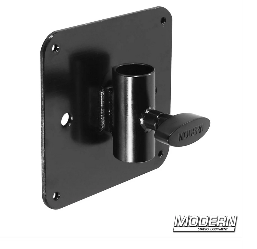 Modern Horizontal Junior Receiver Nail-On Plate - Black Zinc