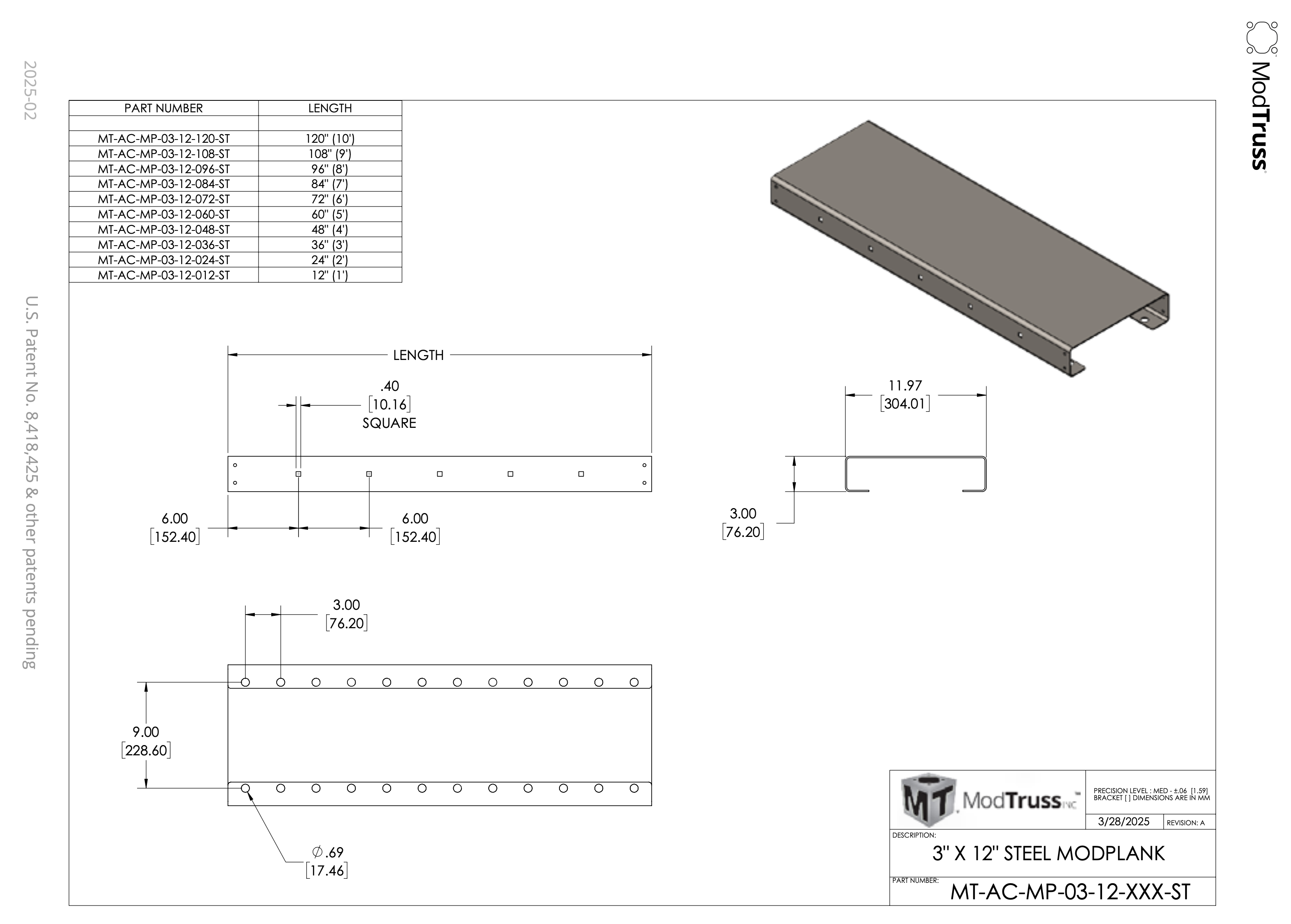 ModTruss Steel Mod Plank