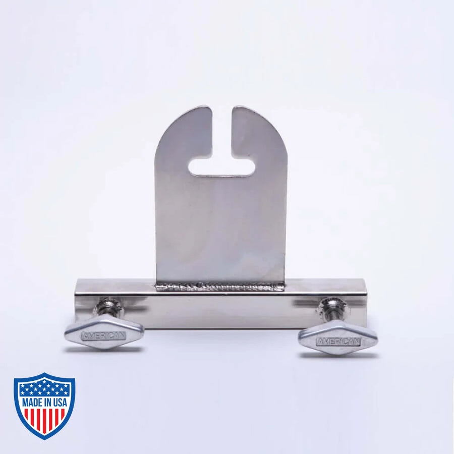 American 1" Square Tube Slider with Ear for film grip and rigging