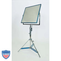 American 24" x 24" x 3/4" Reflector with Yoke on tripod for film grip and rigging.