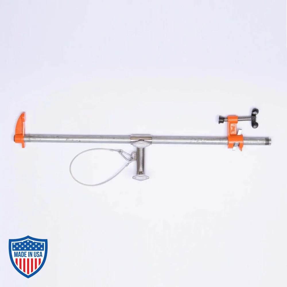 American 3/4" x 24" Pipe Clamp for film grip and rigging.