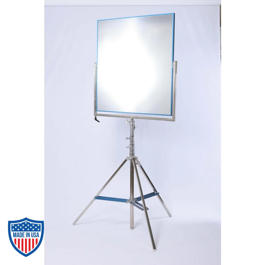 American 42" x 42" x 3/4" reflector with yoke for film grip and rigging setup