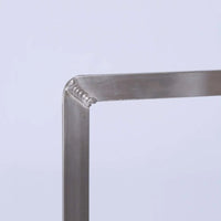 Close-up of American Aluminum Flat Frame with 5/8" Pin, essential for film grip and rigging applications.